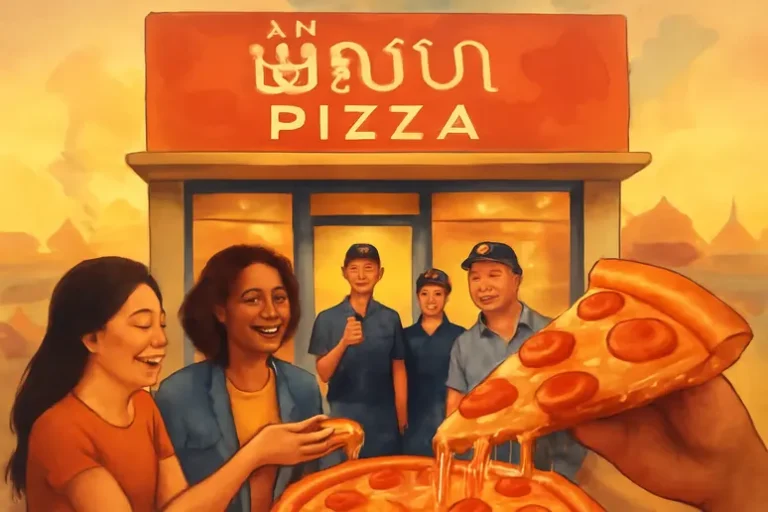 พิซซ่าบุกเขมร! นัยยะและผลกระทบต่อธุรกิจอาหารอาเซียน